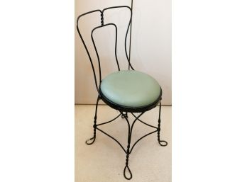 Antique Ice Cream Parlor Side Chair 34Hx16.5Lx16.5W (043)