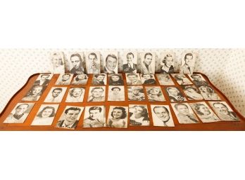 Vintage Lot Of 41 Actors And Actresses Autographed Postcards - 1940's Memorabilia & Collectibles (221)