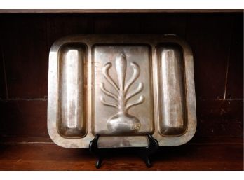 Vintage Silver Plated Tray - 19x15 (116)