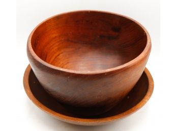 PhilCraft - Handcrafted Genuine Teakwood Bowl And Dish - Made In Thailand (133)