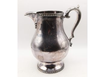 Vintage Silver Plated Pitcher - Melford - M601 - E.PW.M. - Made By Wallace (117)