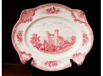 Stunning - Decorative Platter - Johnson Bros - Made In England - 'Old Britain Castles' (126)