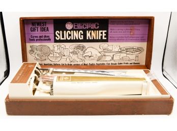 Vintage General Electric - Electric Slicing Knife - In Original Box (178)
