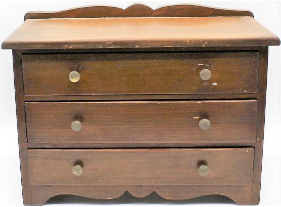 Lovely Brown Wooded Jewelry Box