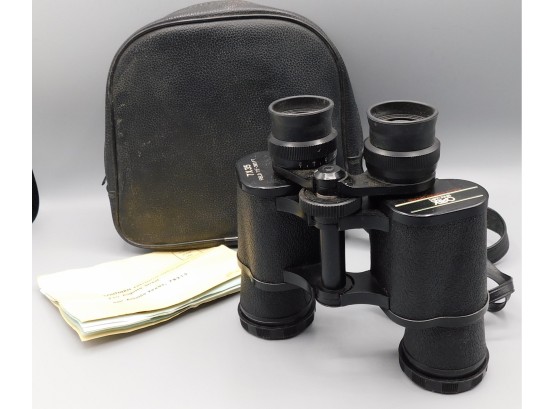 Optex Binoculars With Case & Original Papers