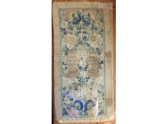 Framed Chinese Silk Tapestry