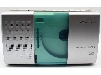 Emerson Portable Cd Player And AM/FM Radio Model #PD5098 Headphone Jack