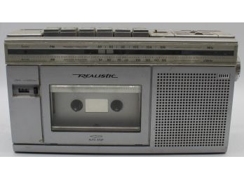 Realistic Minisette-12 14-1012A.AM/FM RADIO CASSETTE RECORDER