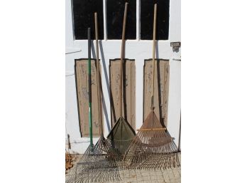 Lot Of Assorted Rakes