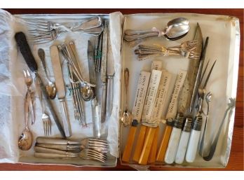 Assorted Vintage Utensils 1847 Rodgers Bros, Holmes & Edwards, National Silverware Company And More!