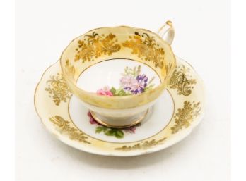 LM Royal Halsey - Very Fine China - Tea Cup W/ Saucer (2117)