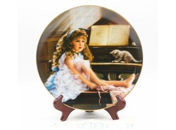 'The Rehearsal' By Sandra Kuck - Decorative Plate - Plate#3981 SVR - A Fine China Edition (2106)