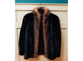 Mink Coat - Women's Size Large - No Markings Inside Coat (2153)