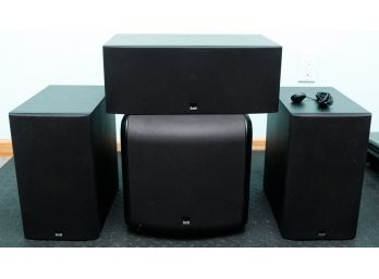 B&W Bowers & Wilkins AS2 - 3 Speakers And Sub Woofer - Serial# 0018503 (2169)