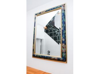 Stunning Mirror W/ Floral Frame - H30 X L22