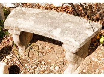 Small Concrete Bench - H12 X L28 X W10