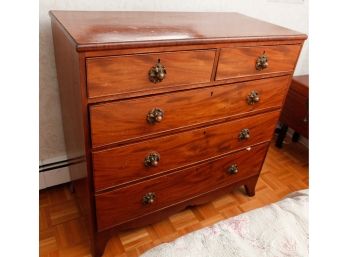 Beautiful Wooden 5 Drawer Dresser - H55 X L52 X W22