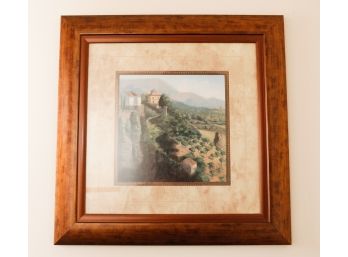 Beautiful Landscape Painting - Framed And Signed S. McGannon- H22.5 X W22.5