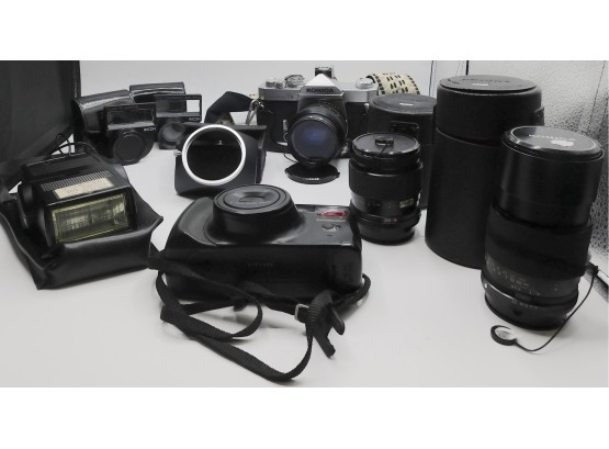 Lot Of Assorted Photography Equipment
