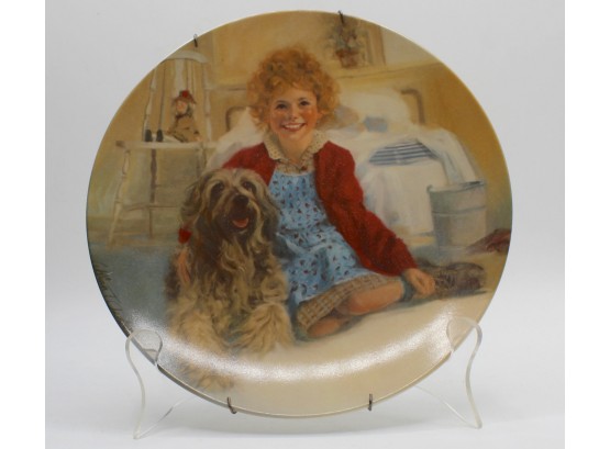 Limited Edition Annie & Sandy Collectors' Plate
