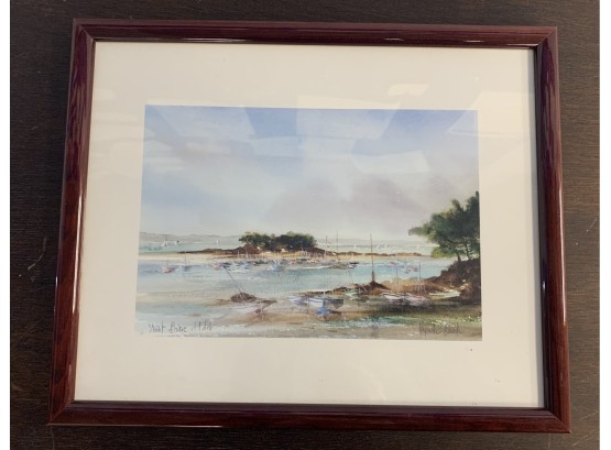 Saint Bribie Island Framed Painting