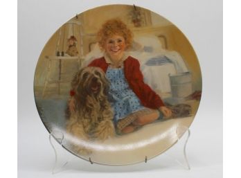 Limited Edition Annie & Sandy Collectors' Plate