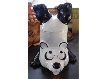 Vintage McCoy Panda Ceramic Cookie Jar