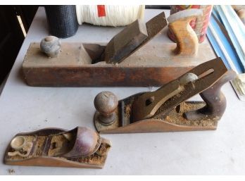 Vintage Lot Of Wood Planers