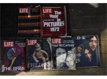 Assorted Lot Of Vintage Life Magazines