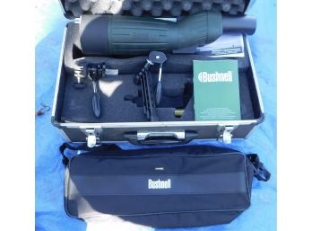 Bushnell Spotting Scope In Carry Case And Accessories