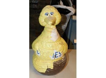 Vintage Big Bird Cookie Jar 1970s Muppets Inc. Made In USA
