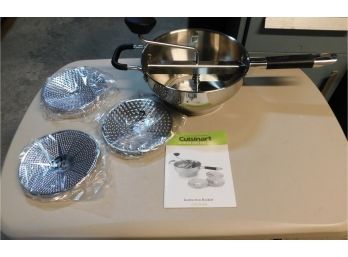 NEW Cuisinart Stainless Steel Foodmill CTG-00-FM With Accessories
