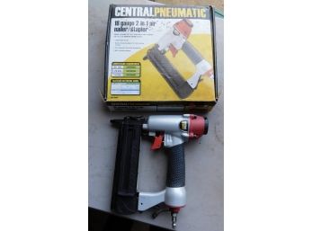 Central Pneumatic 18 Gauge 2 In 1 Air Nailer/stapler With Box