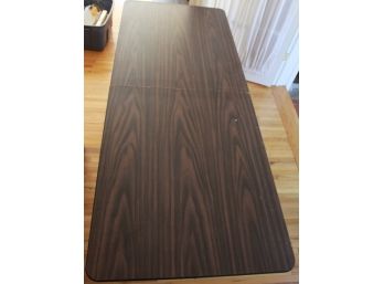 Brown Wooden 6ft Fold Up Table