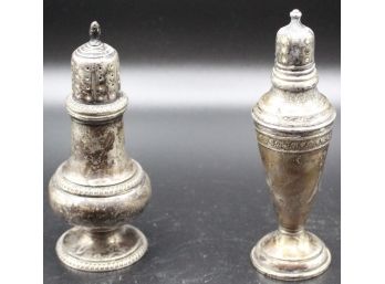 Sterling Weighted Salt & Pepper Shakers