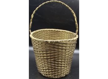 Metallic Woven Basket - Made In India
