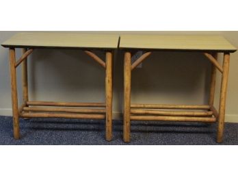 Pair Of Lovely Wooden Side Tables