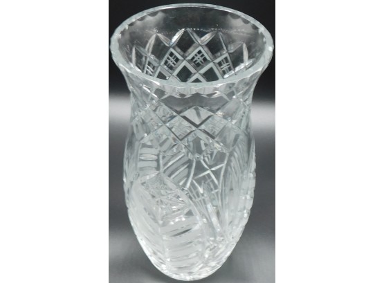 Vintage Decorative Cut Glass Vase