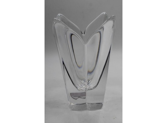 Orrefors Sweden Small Crystal Vase