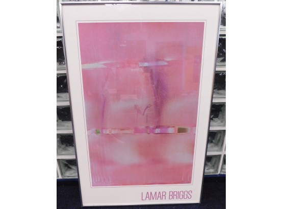 Lamar Briggs Framed Abstract Art