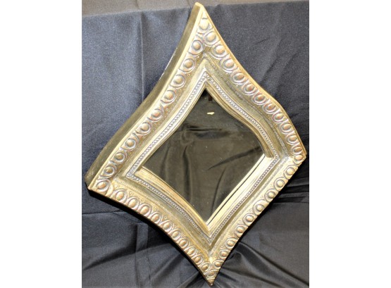Decorative Diamond Shaped Hanging Wall Mirror