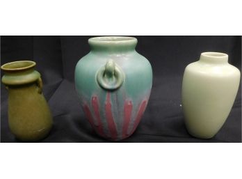 Lot Of Assorted Pottery Vases