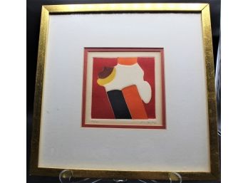 Signed Abstract Lithograph 82/125