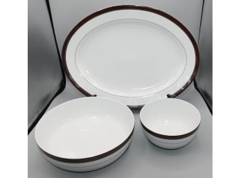 Ralph Lauren 'chesteron' Bowls, Servings Bowls, & Serving Platter