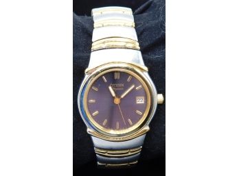 Citizen Elegance Signature Two Tone Watch  1012-H21491Y