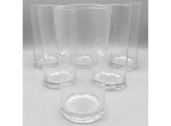 Set Of 6 Tall Drinking Glasses