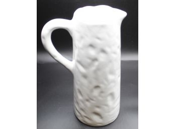 Farval Ceramic Large White Pitcher