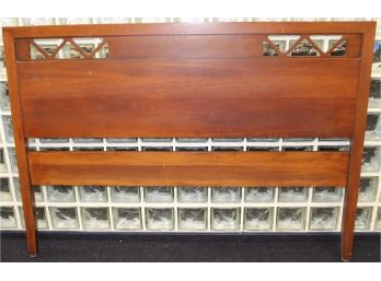 Hathaways Wood Full Size Headboard With Bed Frame And Side Rails
