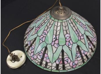 Tiffany Style Stained Glass Hanging Light