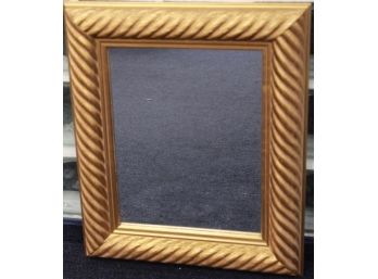 Gold Resin Framed Mirror